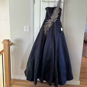 Terani Couture Midnight Blue Gown